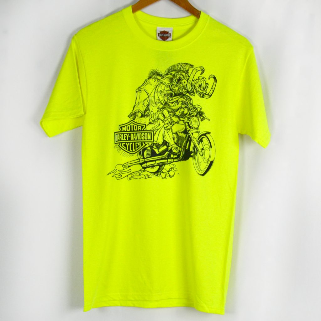 T-shirt Majestic Raiders Taille M - Gris, Logo, Occasion Très Bon état, Thème Sport Américain, Coupe Régulière